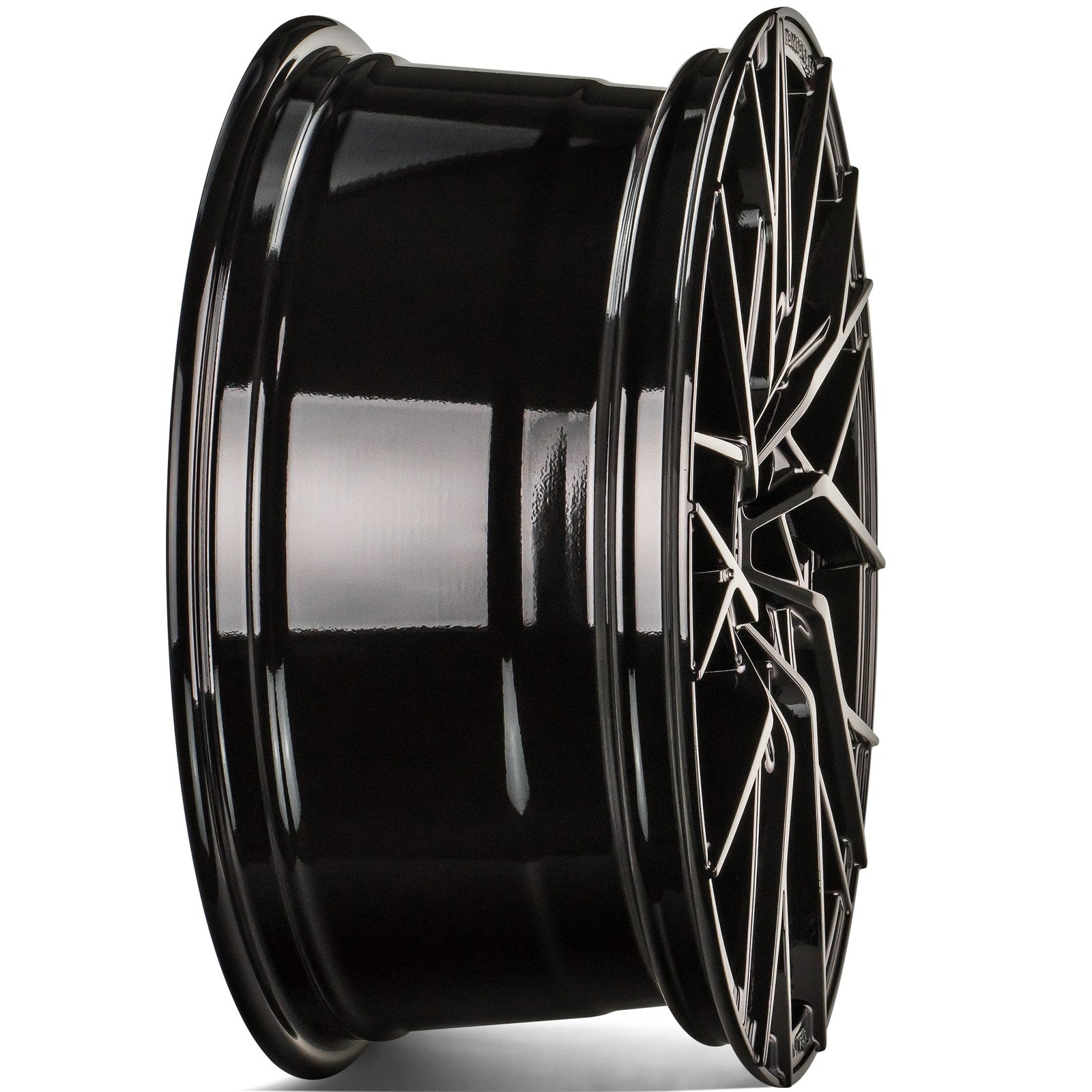 SEVENTY9 SSF-4 Black Glossy (BG) Alufelge 9.5x21 Zoll ET30 LK 5x112 ML66.6 – Bild 3