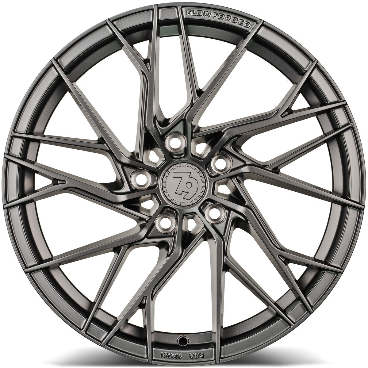 SEVENTY9 SSF-4 Half Grey Matt (HGM) Alufelge 8x18 Zoll ET40 LK 5x100 ML73.1 – Bild 2
