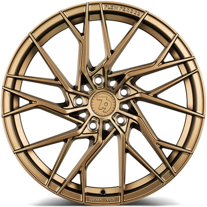 SEVENTY9 SSF-4 Sand Bronze (SNB) Alufelge 8x18 Zoll ET40 LK 5x114.3 ML73.1 – Bild 2