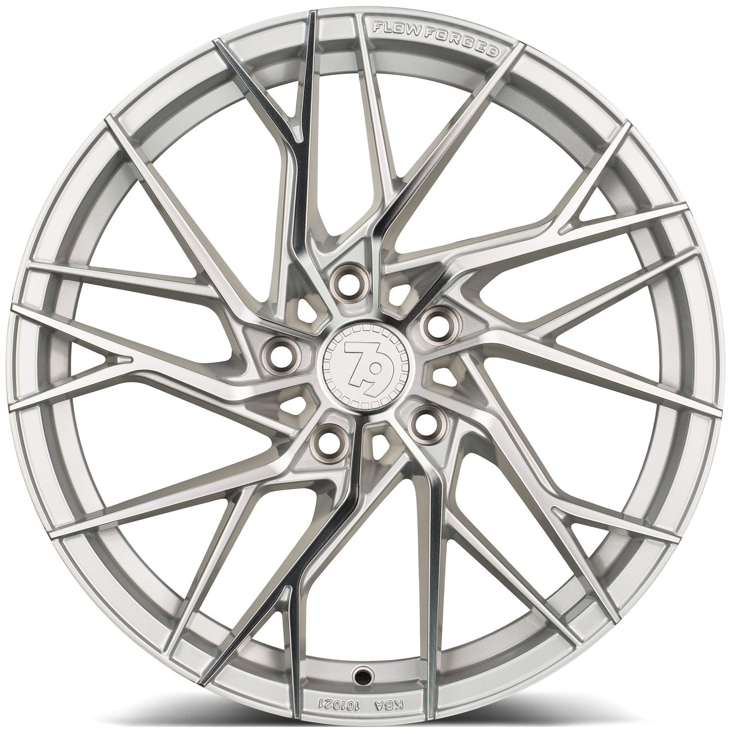 SEVENTY9 SSF-4 Silver Front Polished (SFP) Alufelge 8x18 Zoll ET40 LK 5x108 ML67.1 – Bild 2
