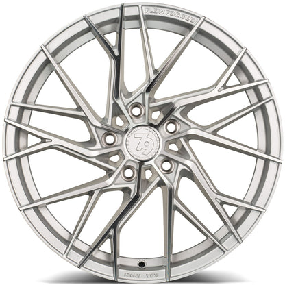 SEVENTY9 SSF-4 Silver Front Polished (SFP) Alufelge 8x18 Zoll ET40 LK 5x108 ML67.1 – Bild 2
