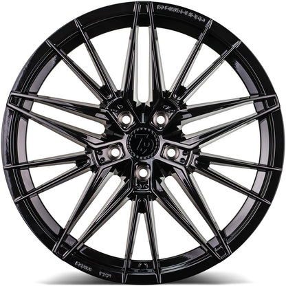 SEVENTY9 SSF-5 Black Glossy (BG) Alufelge 8.5x19 Zoll ET45 LK 5x108 ML67.1 – Bild 2