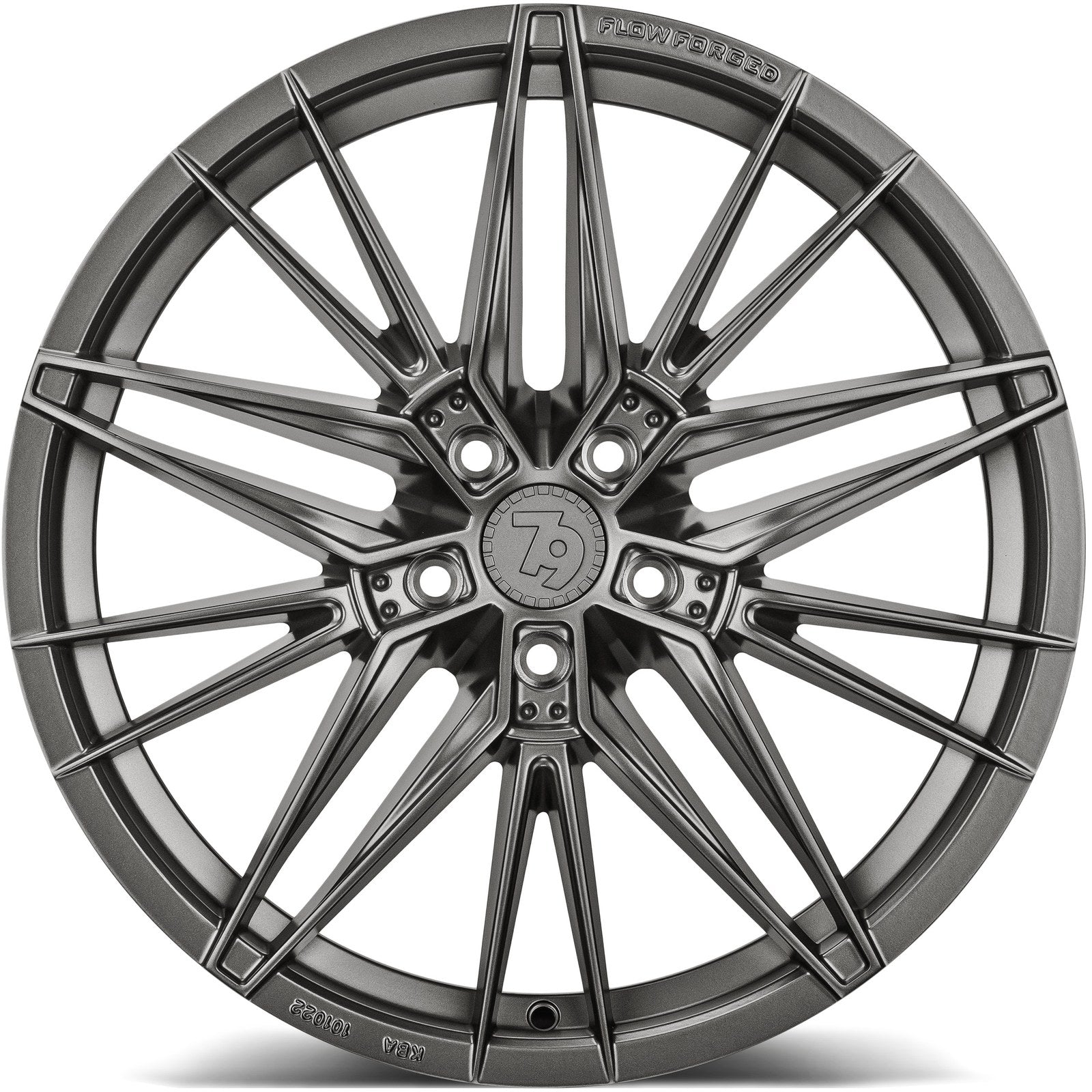SEVENTY9 SSF-5 Half Grey Matt (HGM) Alufelge 8.5x20 Zoll ET30 LK 5x112 ML66.6 – Bild 2