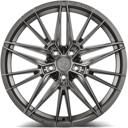 SEVENTY9 SSF-5 Half Grey Matt (HGM) Alufelge 8.5x20 Zoll ET30 LK 5x112 ML66.6 – Bild 2