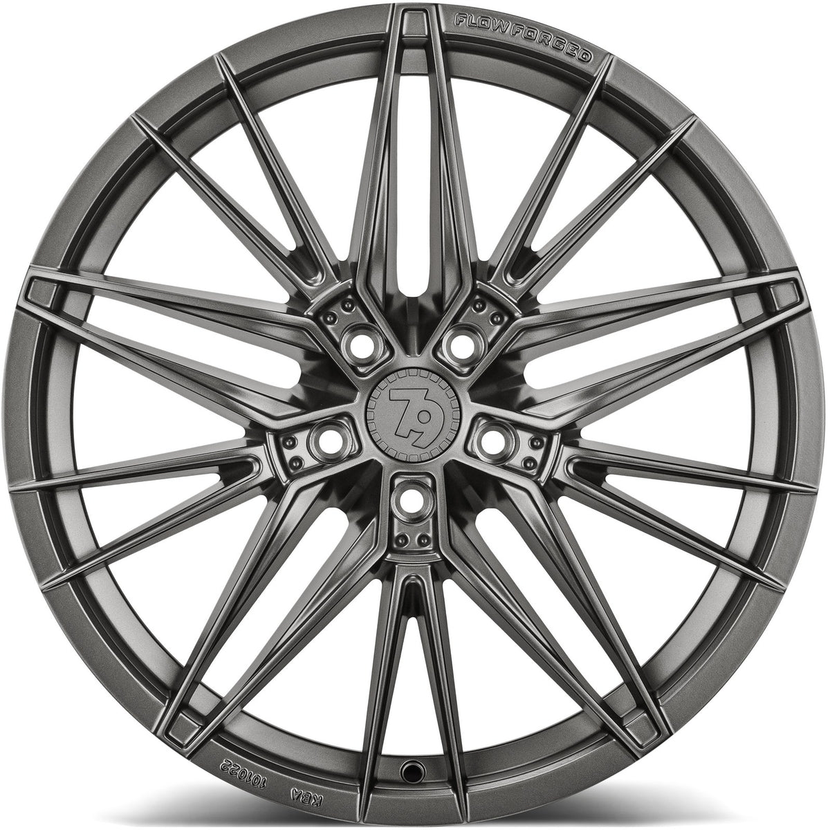 SEVENTY9 SSF-5 Half Grey Matt (HGM) Alufelge 8.5x19 Zoll ET45 LK 5x112 ML66.6 – Bild 2
