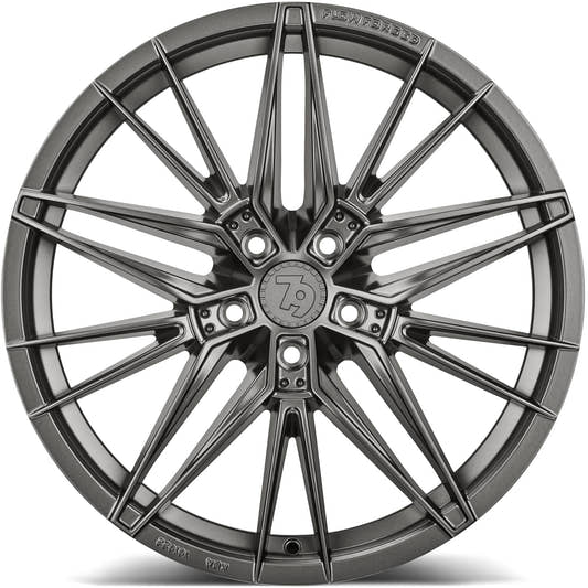 SEVENTY9 SSF-5 Half Grey Matt (HGM) Alufelge 8.5x20 Zoll ET40 LK 5x112 ML66.6 – Bild 2