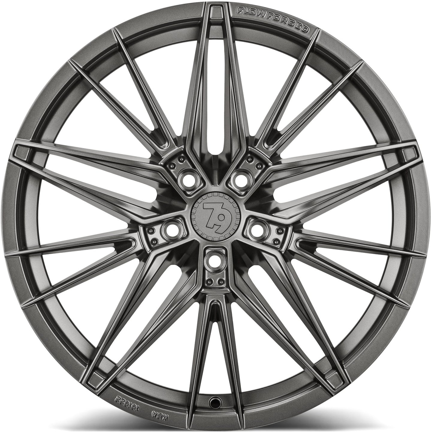 SEVENTY9 SSF-5 Half Grey Matt (HGM) Alufelge 8.5x20 Zoll ET40 LK 5x112 ML66.6 – Bild 2