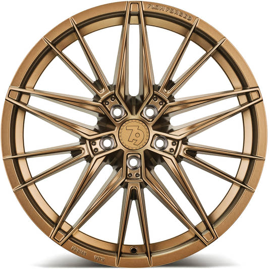 SEVENTY9 SSF-5 Sand Bronze (SNB) Alufelge 9.5x21 Zoll ET30 LK 5x112 ML66.6 – Bild 2