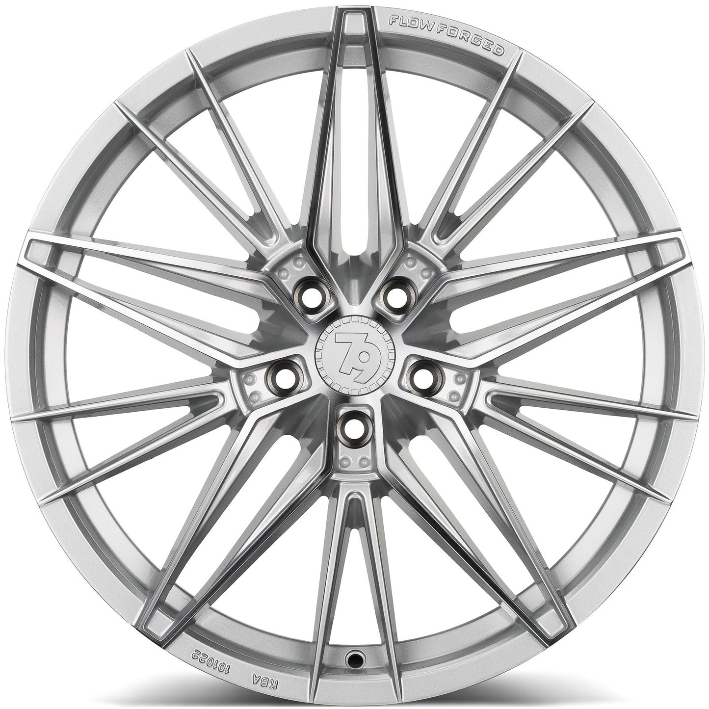 SEVENTY9 SSF-5 Silver Front Polished (SFP) Alufelge 8.5x19 Zoll ET45 LK 5x108 ML67.1 – Bild 2