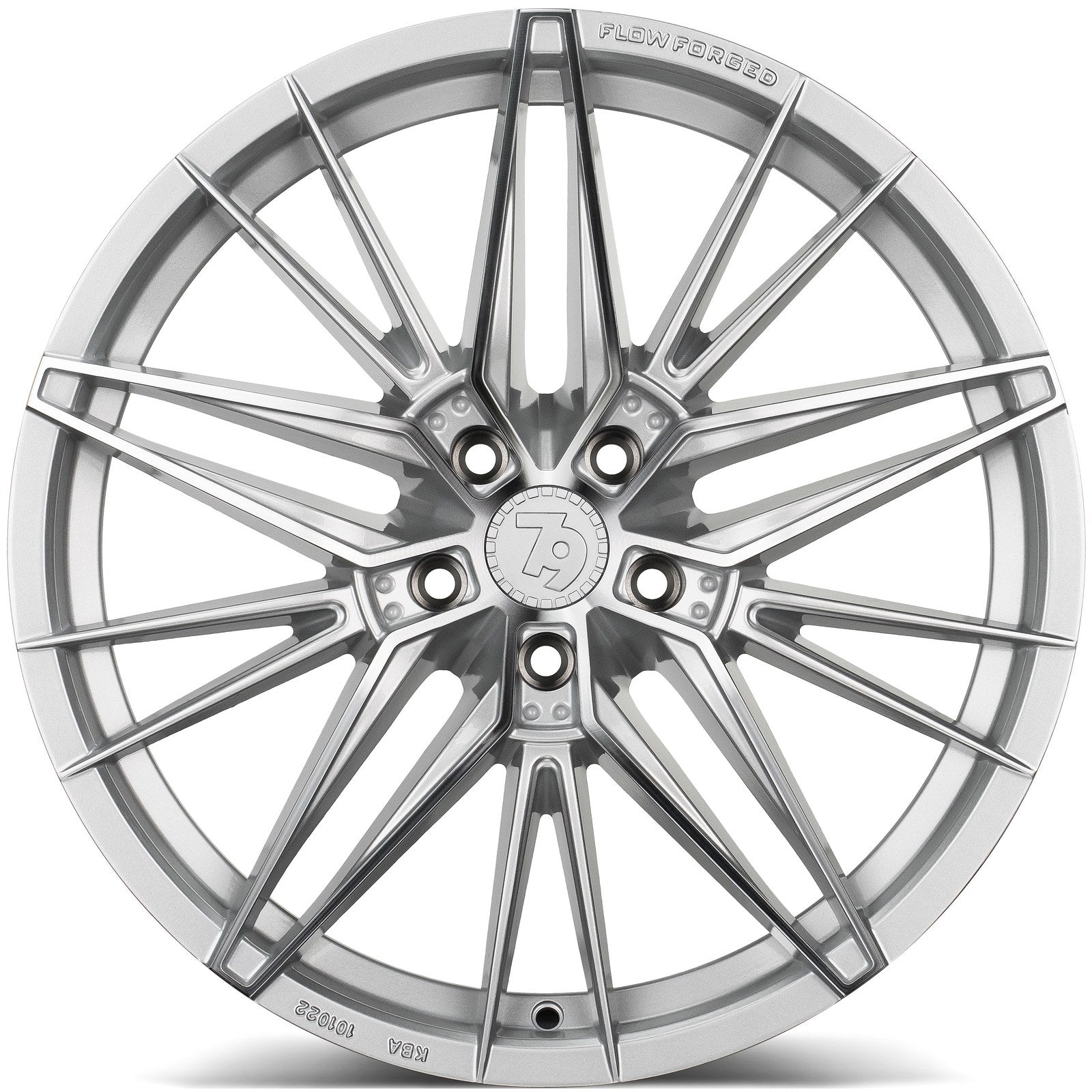 SEVENTY9 SSF-5 Silver Front Polished (SFP) Alufelge 8.5x19 Zoll ET45 LK 5x108 ML67.1 – Bild 2