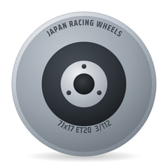 Japan Racing Wheels JR22 -40 72.6 Felge 7x17 Zoll ET20 LK 3x112