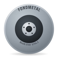 Fondmetal e-joule Felge 8x20 Zoll ET49 LK 5x114.3