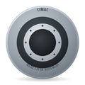 Cimac Stahlfelge 16.00x22.5 Zoll 8/275/221 ET-50 A225169912 A3 Silber RAL9006