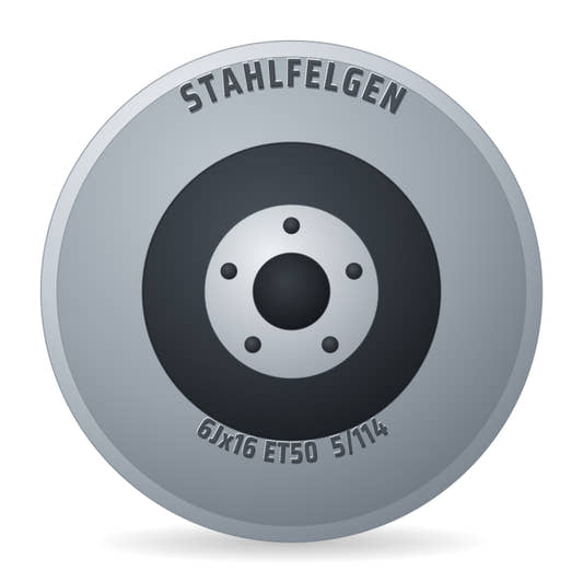 Stahlfelgen Viv/tra/pr 2014 A.7503 M.16202 Felge 6x16 Zoll ET50 LK 5x114