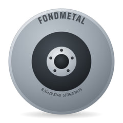 Fondmetal 9RR glossy titanium Alufelge 8.5x20 Zoll ET40 LK 5x114.3 ML75