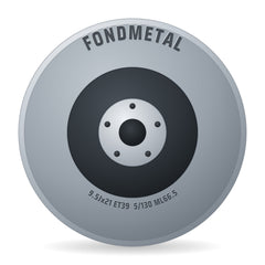 Fondmetal Taara glossy black Alufelge 9.5x21 Zoll ET39 LK 5x130 ML66.5