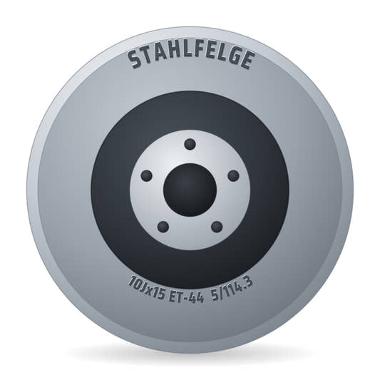 Stahlfelge Rocky AT Schwarz Jack Wheeler Felge 10x15 Zoll ET-44 LK 5x114.3