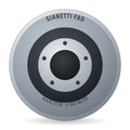 Gianetti FAD Stahlfelge 4x15 Zoll 5/160/110 ET30 31610053 A1 BZ ALV Silber RAL9006