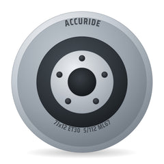 Accuride Stahlfelge 7.00x12 Zoll 5/112/67 ET30 30810273 E12 BZ ALV Silber RAL9006