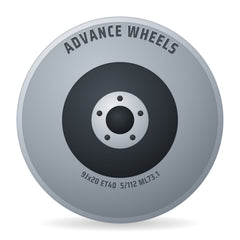 Advance Wheels AV 2.1 your paint Alufelge 9x20 Zoll ET40 LK 5x112 ML73.1