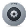 Ronal R71 jetblack-matt-hornkopiert Alufelge 9.5x21 Zoll ET59.9 LK 5x130 ML71.5