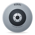 Ronal R71 jetblack-matt-hornkopiert Alufelge 11.5x21 Zoll ET65.9 LK 5x130 ML71.5