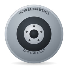 Japan Racing Wheels JR29 Bronze Matt Felge 7x16 Zoll ET40 LK 5x114.3