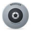 Mbdesign KV1 S grau glänzend Alufelge 10.5x21 Zoll ET18 LK 5x112 ML75