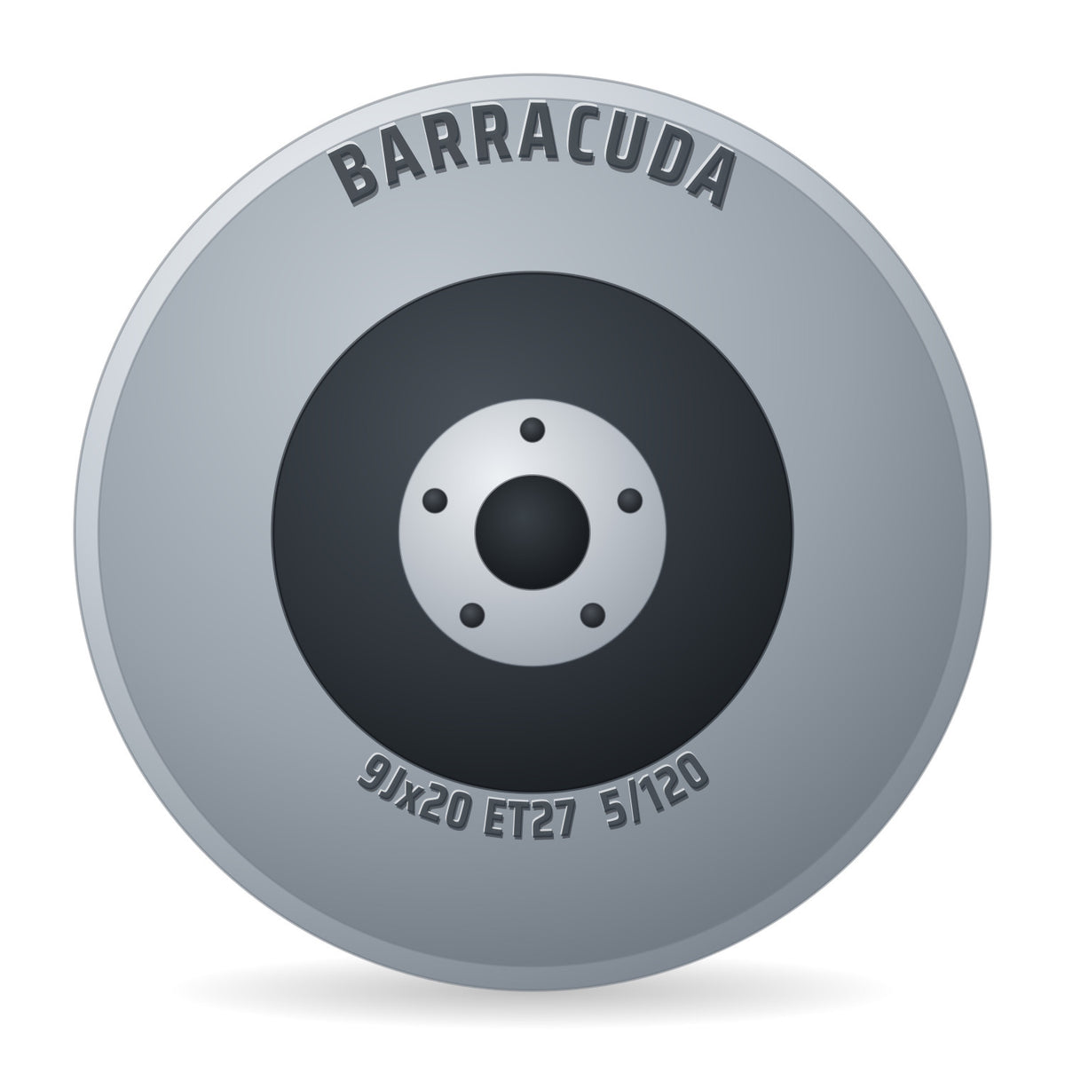 Barracuda Karizzma Puresports Trim Gelb Felge 9x20 Zoll ET27 LK 5x120