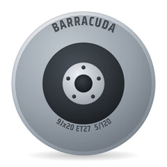 Barracuda Karizzma Puresports Trim Weiss Felge 9x20 Zoll ET27 LK 5x120
