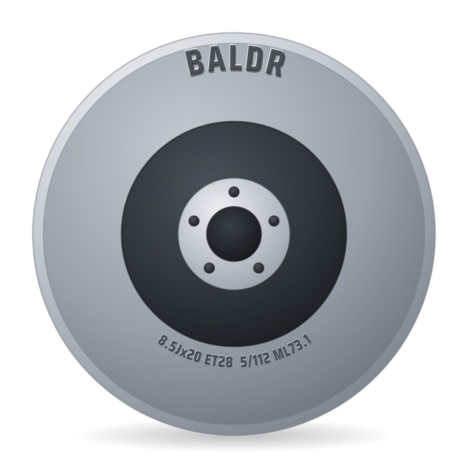 Baldr BW 0.01 Bronze Brushed Tinted Alufelge 8.5x20 Zoll ET28 LK 5x112 ML73.1