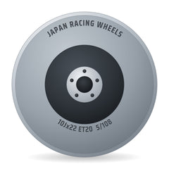 Japan Racing Wheels JR38 -57 74.1 Felge 10x22 Zoll ET20 LK 5x108
