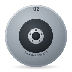 OZ Superturismo Dakar matt black Alufelge 11x22 Zoll ET40 LK 5x112 ML79