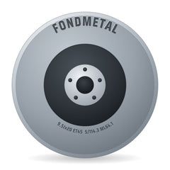 Fondmetal E-Joule glossy titanium machined Alufelge 9.5x20 Zoll ET45 LK 5x114.3 ML64.1