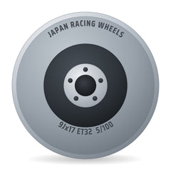 Japan Racing Wheels SL-03 -50 72.6 Felge 9x17 Zoll ET32 LK 5x100