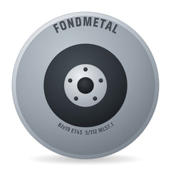 Fondmetal E-Joule matt black Alufelge 8x19 Zoll ET45 LK 5x112 ML57.1