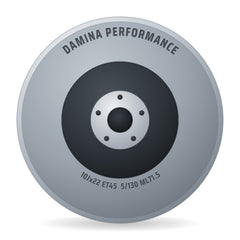 Damina Performance DM19 grey matt Alufelge 10x22 Zoll ET45 LK 5x130 ML71.5