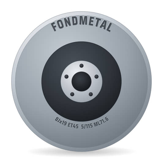 Fondmetal Koros bronze matt Alufelge 8x19 Zoll ET45 LK 5x115 ML71.6
