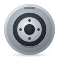 Forlong 6J x 10 4/100/60 ET0 10604 M12 Silber RAL9006 Stahlfelge