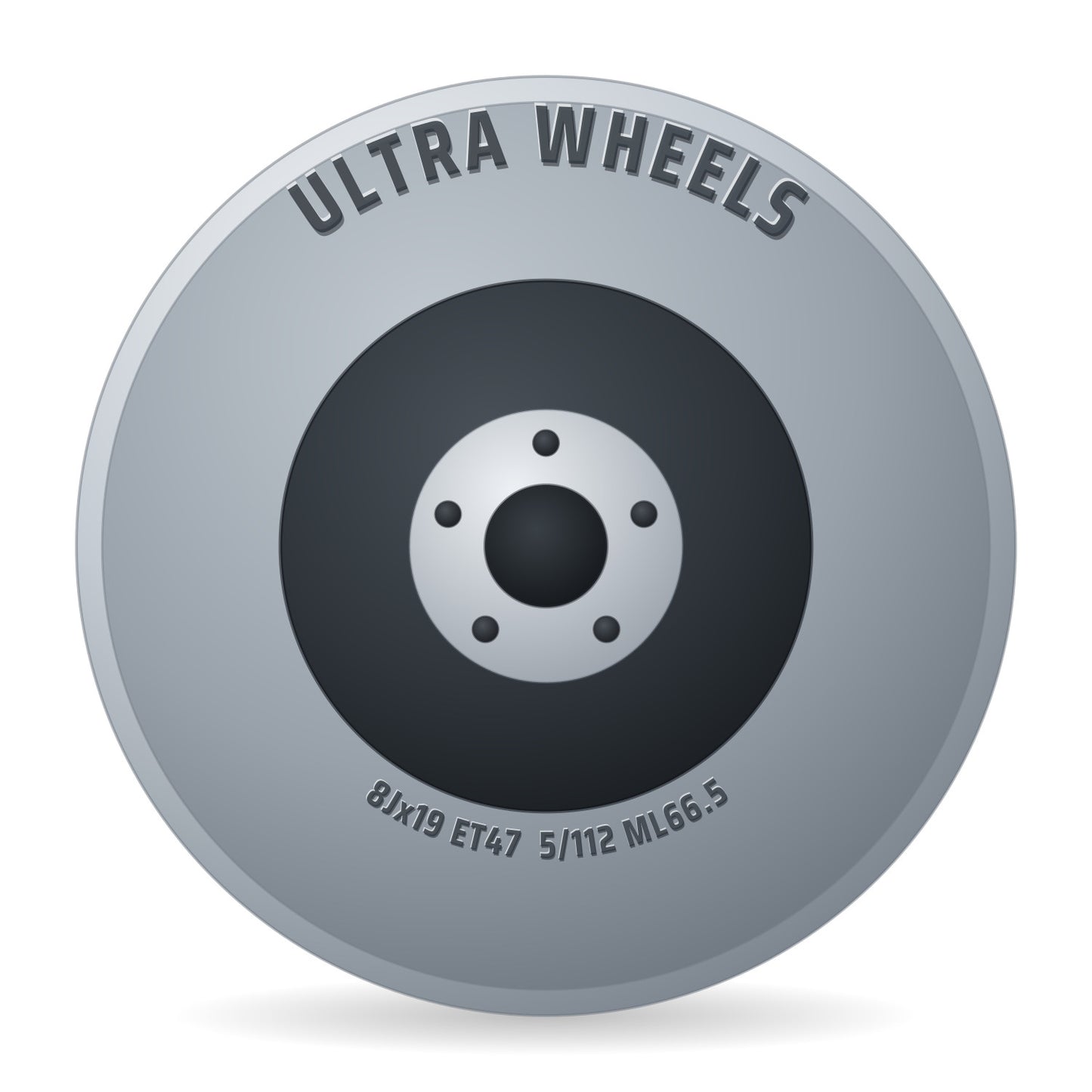 Ultra Wheels UA1E Race - EVO gold Alufelge 8x19 Zoll ET47 LK 5x112 ML66.5