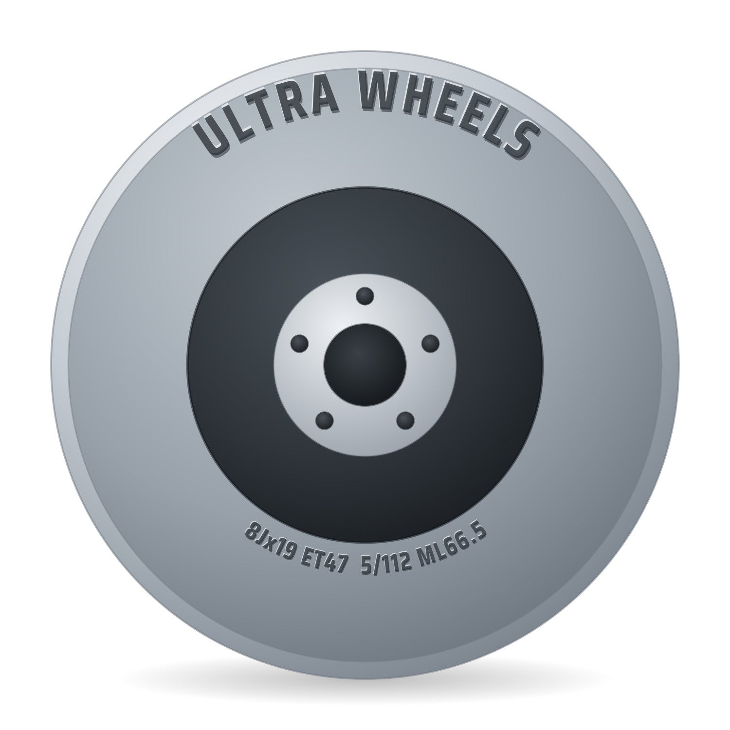 Ultra Wheels UA1E Race - EVO gold Alufelge 8x19 Zoll ET47 LK 5x112 ML66.5