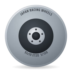 Japan Racing Wheels JR49 -40 72.6 Felge 9x19 Zoll ET20 LK 5x108