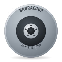 Barracuda Tzunamee EVO Felge 8x18 Zoll ET43 LK 5x100