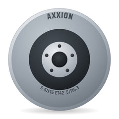 Axxion X2 72 6 Kegel 60? SW & | Alufelge 6.5x16 Zoll ET42 LK 5x114.3