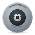 Damina Performance DM19 grey matt Alufelge 10x22 Zoll ET45 LK 5x112 ML66.6