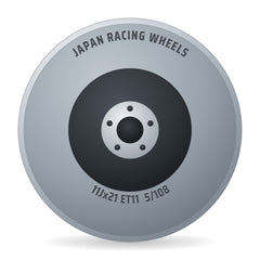 Japan Racing Wheels JR37 -55 74.1 Felge 11x21 Zoll ET11 LK 5x108