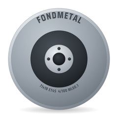 Fondmetal 9RR glossy titanium Alufelge 7x18 Zoll ET45 LK 4x100 ML60.1