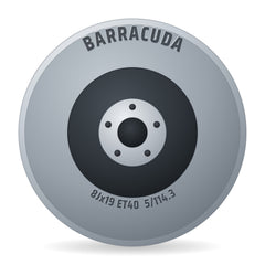 Barracuda Voltec T6 Puresports Trim Weiss Felge 8x19 Zoll ET40 LK 5x114.3