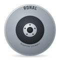 Ronal R71 jetblack-matt-hornkopiert Alufelge 10.5x21 Zoll ET43.1 LK 5x112 ML66.5
