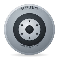 Stahlfelge Rocky AT Weiss Jack Wheeler Felge 8x15 Zoll ET-20 LK 6x139.7